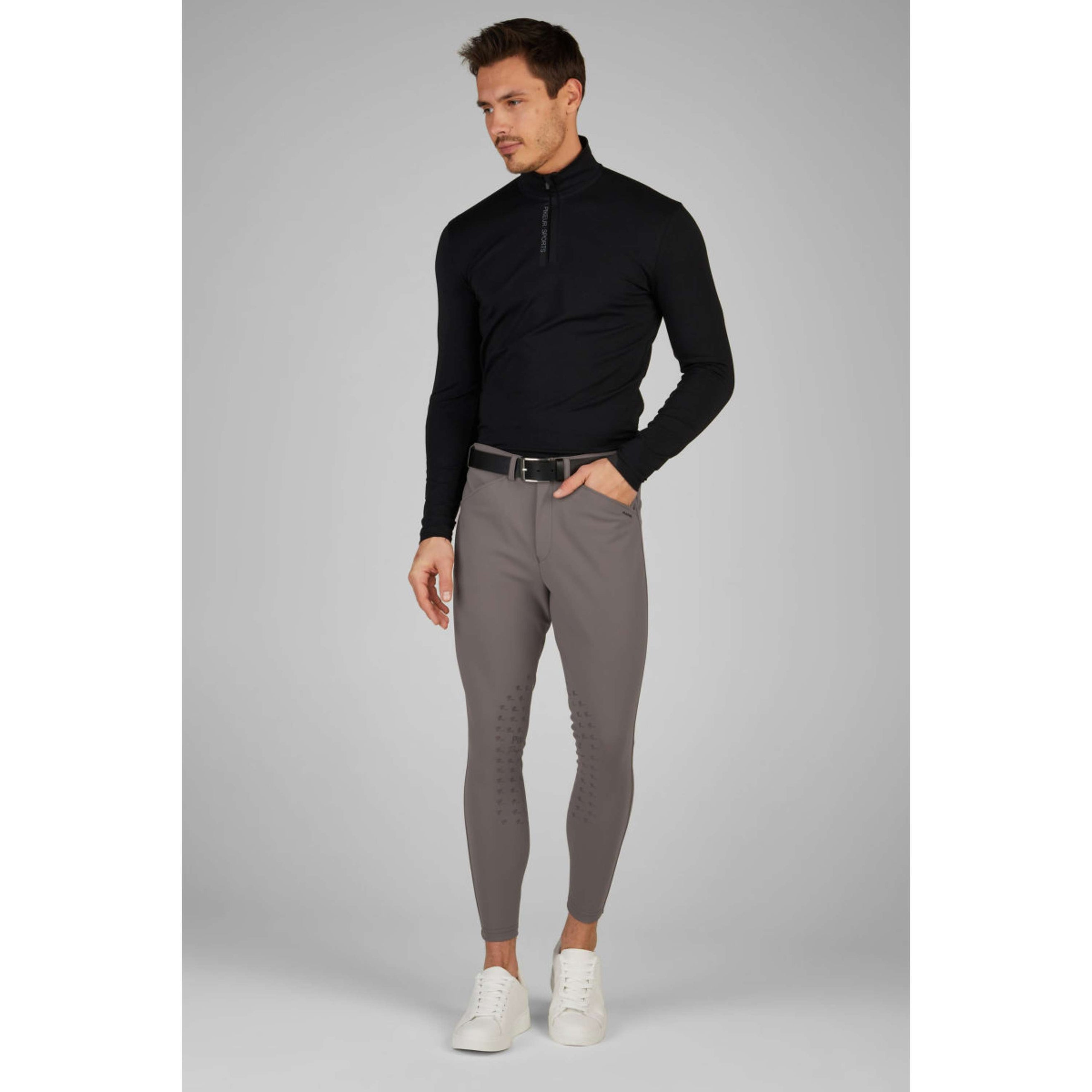 Pikeur Pantaloni da Equitazione Rodrigo Presa al ginocchio Uomo Beige
