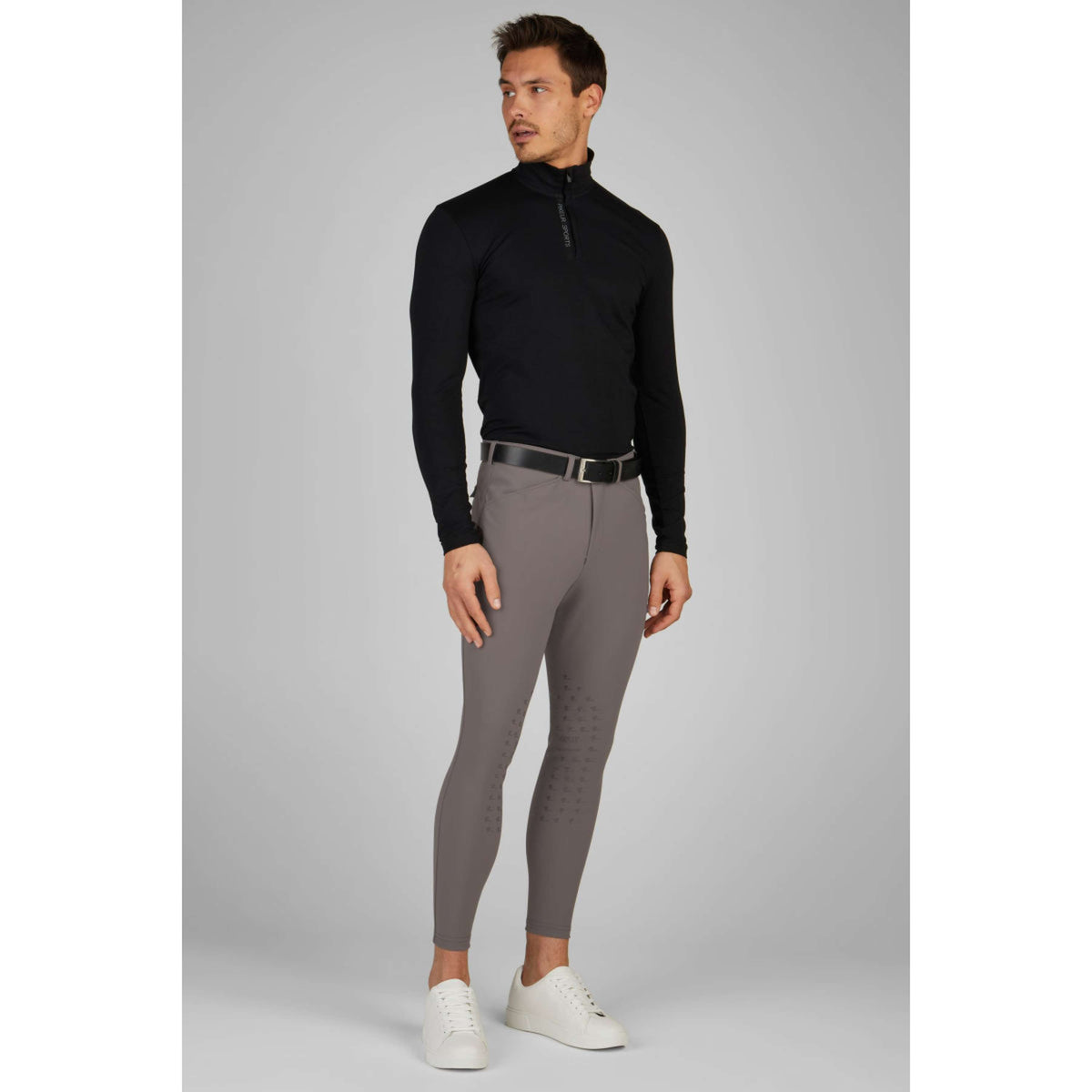 Pikeur Pantaloni da Equitazione Rodrigo Presa al ginocchio Uomo Beige