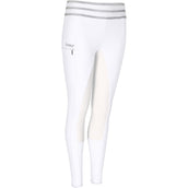 Pikeur Leggings da Equitazione Ida Athleisure Full Grip Bianco