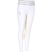Pikeur Leggings da Equitazione Ida Athleisure Full Grip Bianco