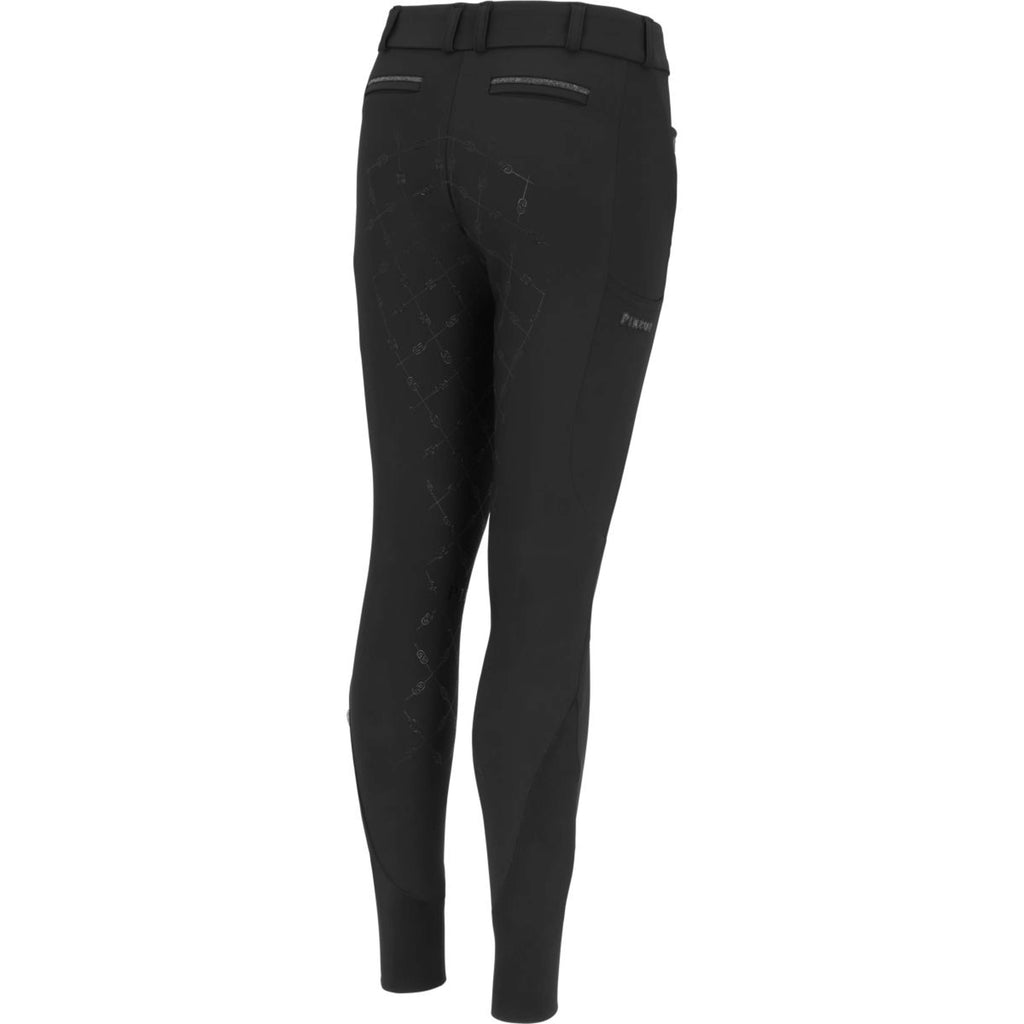 Pikeur Pantaloni da Equitazione Ceelina GripTec Kids Midwaist Full Grip Nero