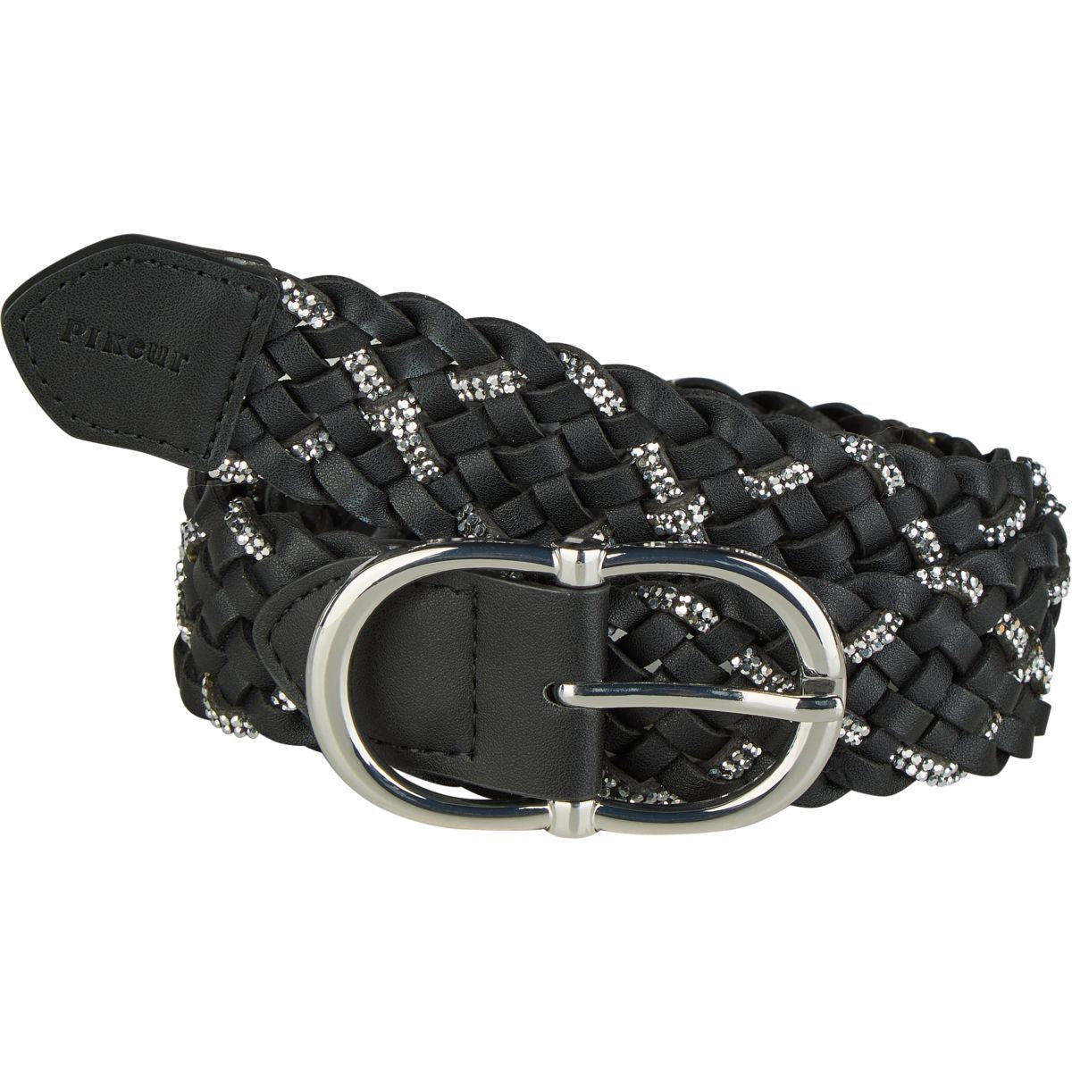 Pikeur Cintura Braided SS26 Black/Silver
