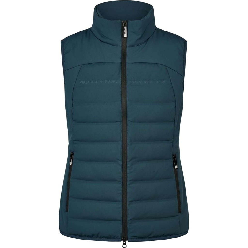 Pikeur Gilet Quilted FlexVest Athleisure AW26 Pine Green