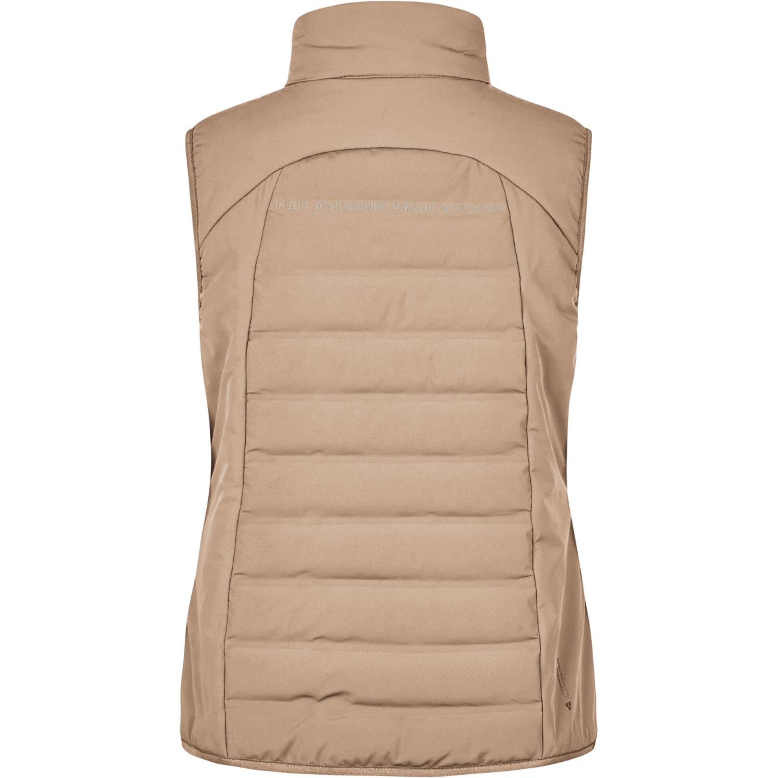 Pikeur Gilet Quilted FlexVest Athleisure AW26 Mocha Cream