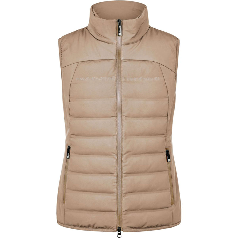 Pikeur Gilet Quilted FlexVest Athleisure AW26 Mocha Cream