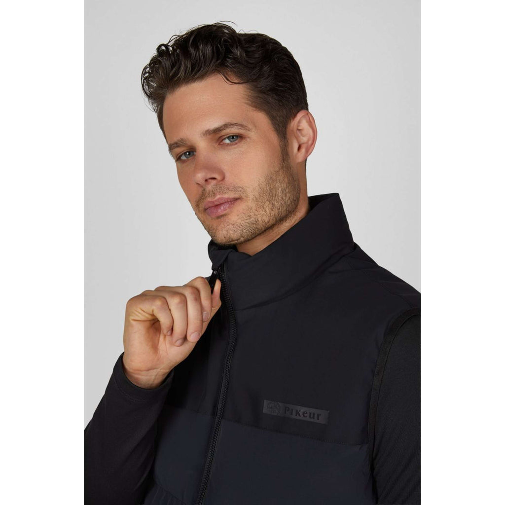 Pikeur Gilet Quilted Athleisure AW26 Uomini Nero