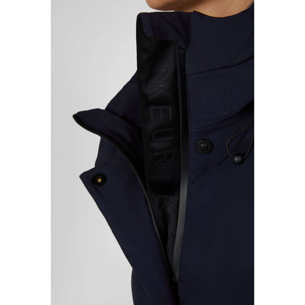 Pikeur Cappotto Lungo Quilted Raincoat Athleisure AW26 Nightblue