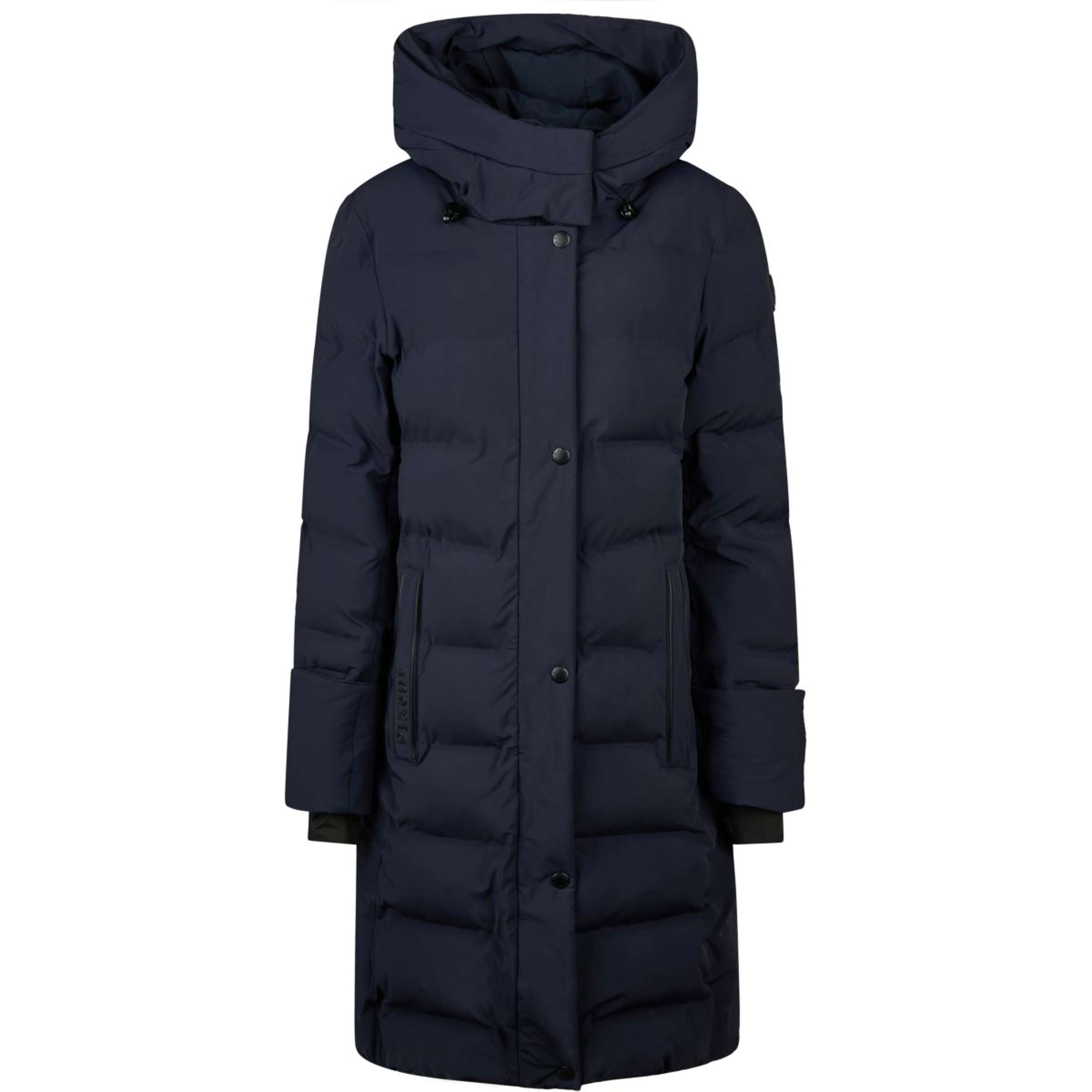 Pikeur Cappotto Lungo Quilted Raincoat Athleisure AW26 Nightblue