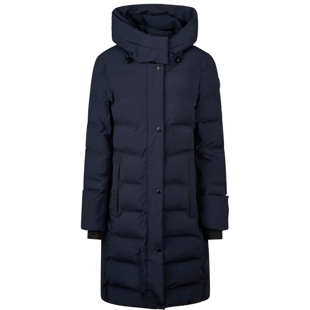 Pikeur Cappotto Lungo Quilted Raincoat Athleisure AW26 Nightblue