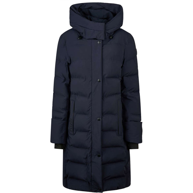 Pikeur Cappotto Lungo Quilted Raincoat Athleisure AW26 Nightblue