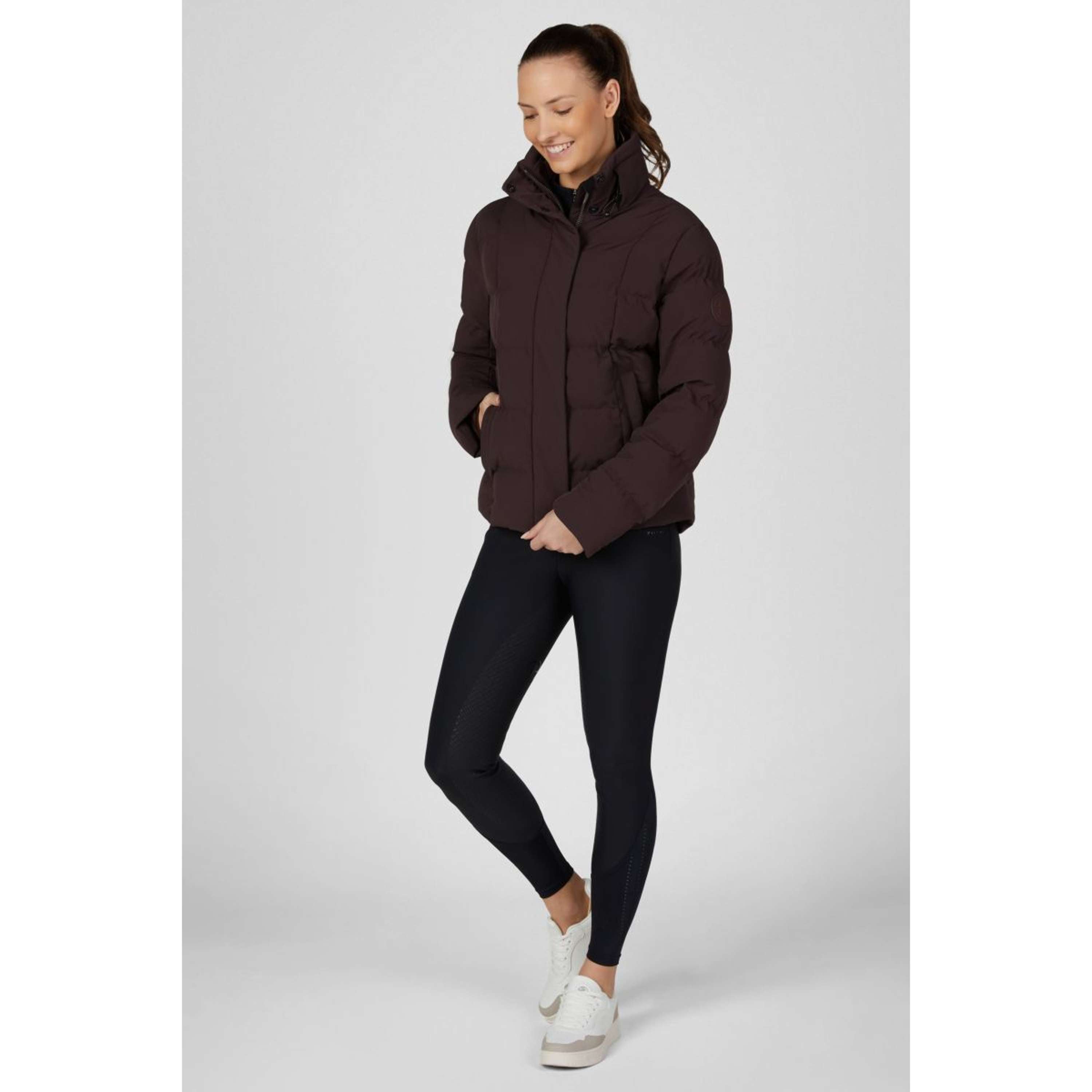 Pikeur Jack Quilted Athleisure AW26 Marrone Cioccolato