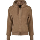 Pikeur Felpa con cappuccio e zip Teddyfleece Athleisure AW26 Toffee Beige