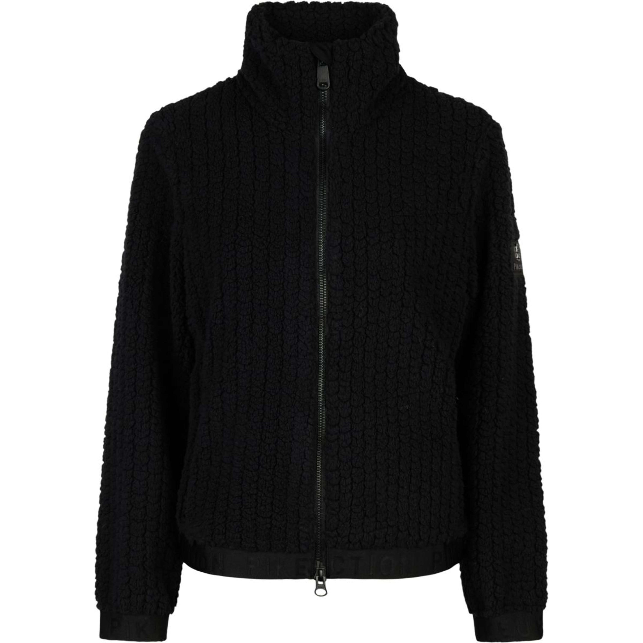 Pikeur Felpa con cappuccio e zip Velvet Selection AW26 Nero
