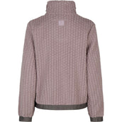 Pikeur Felpa con cappuccio e zip Velvet Selection AW26 Ash Mauve