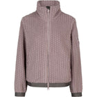 Pikeur Felpa con cappuccio e zip Velvet Selection AW26 Ash Mauve