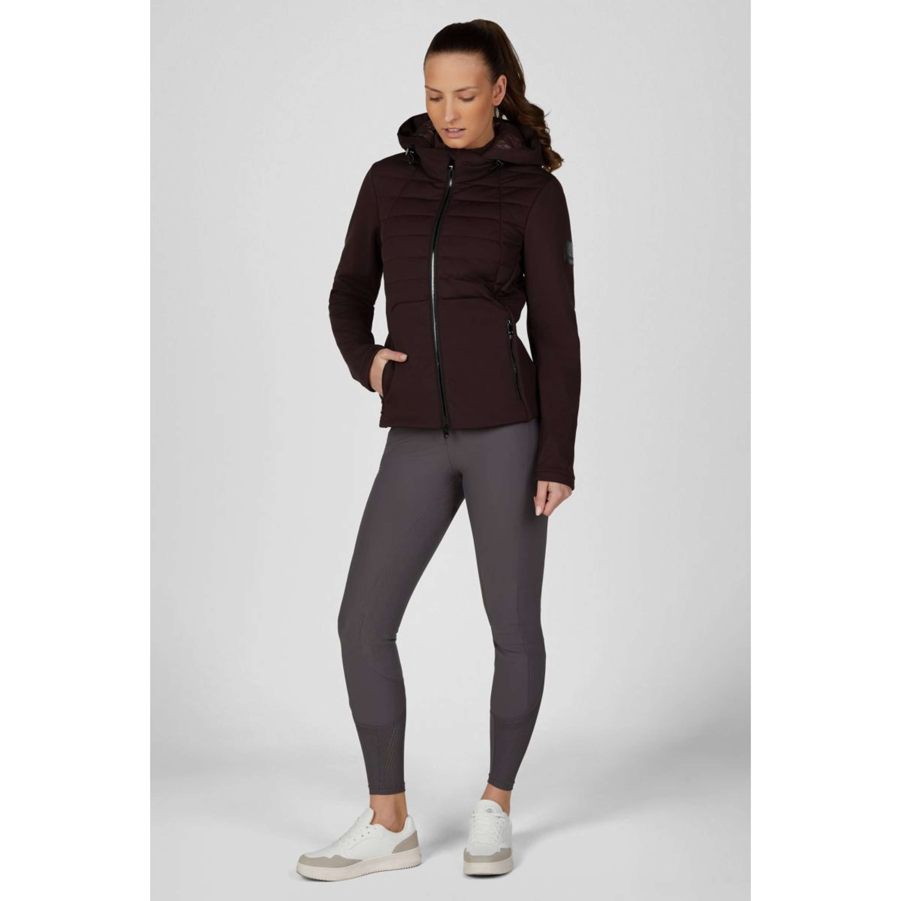 Pikeur Jack QuiltShield Fleece AW26 Marrone Cioccolato