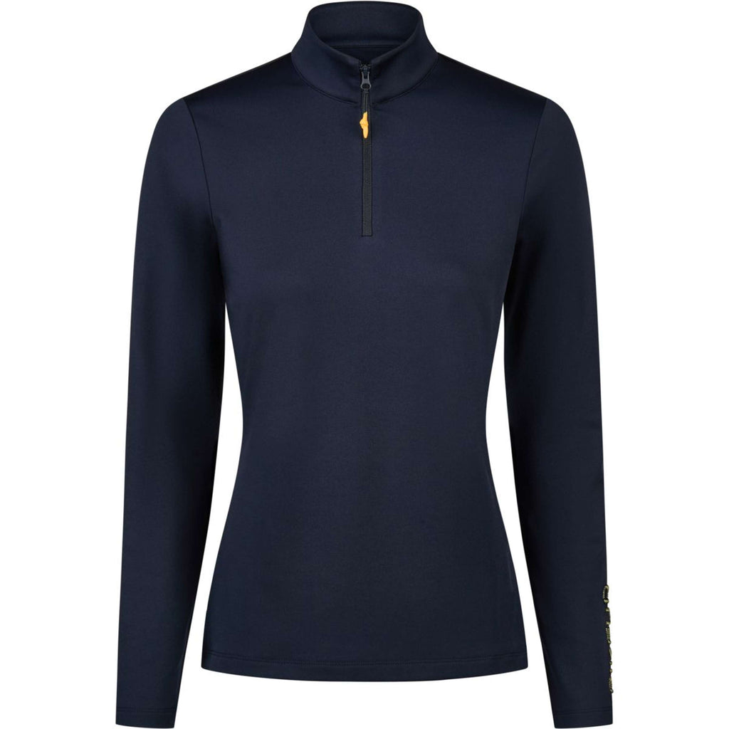 Pikeur Maglia Zip Athleisure AW26 Maniche Lunghe Navy Blue