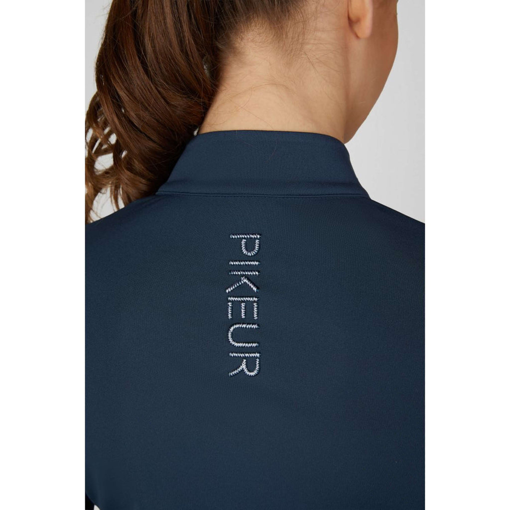 Pikeur Maglia Zip Athleisure AW26 Maniche Lunghe Navy Blue