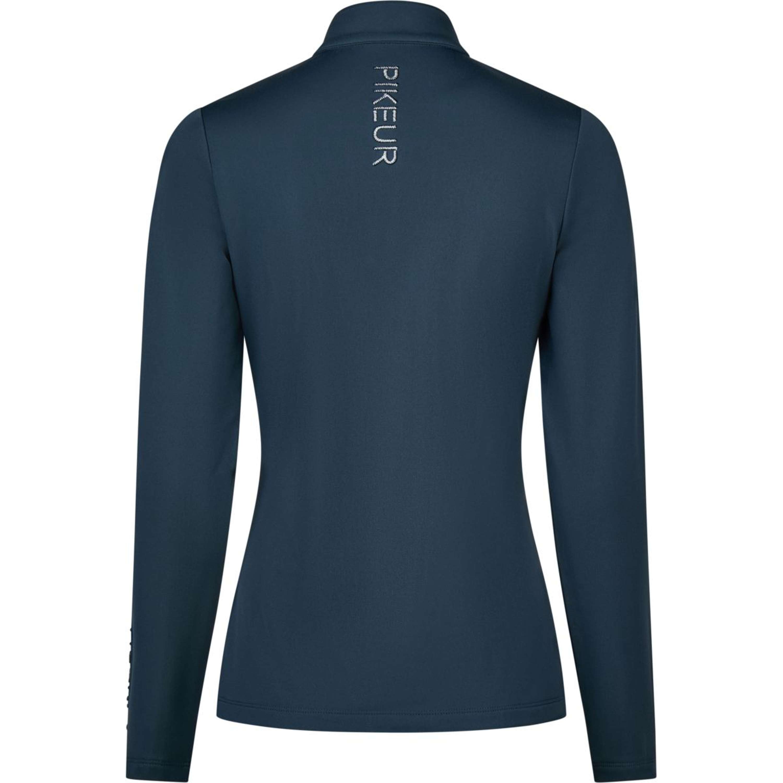 Pikeur Maglia Zip Athleisure AW26 Maniche Lunghe Pine Green