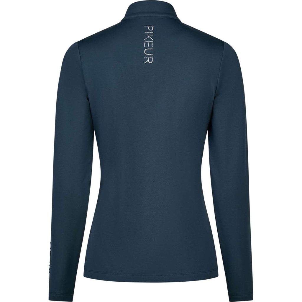 Pikeur Maglia Zip Athleisure AW26 Maniche Lunghe Pine Green