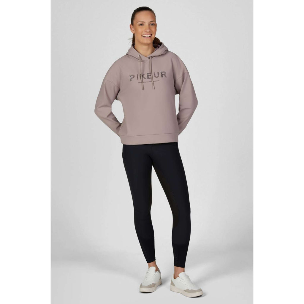 Pikeur Felpa con cappuccio PlushLuxe Selection AW26 Ash Mauve