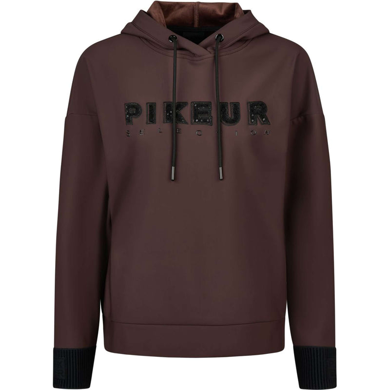 Pikeur Felpa con cappuccio PlushLuxe Selection AW26 Marrone Cioccolato