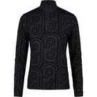 Pikeur Maglia Zip Print Selection AW26 Maniche Lunghe Nero