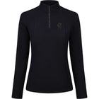 Pikeur Maglia Zip Rip Selection AW26 Maniche Lunghe Nero