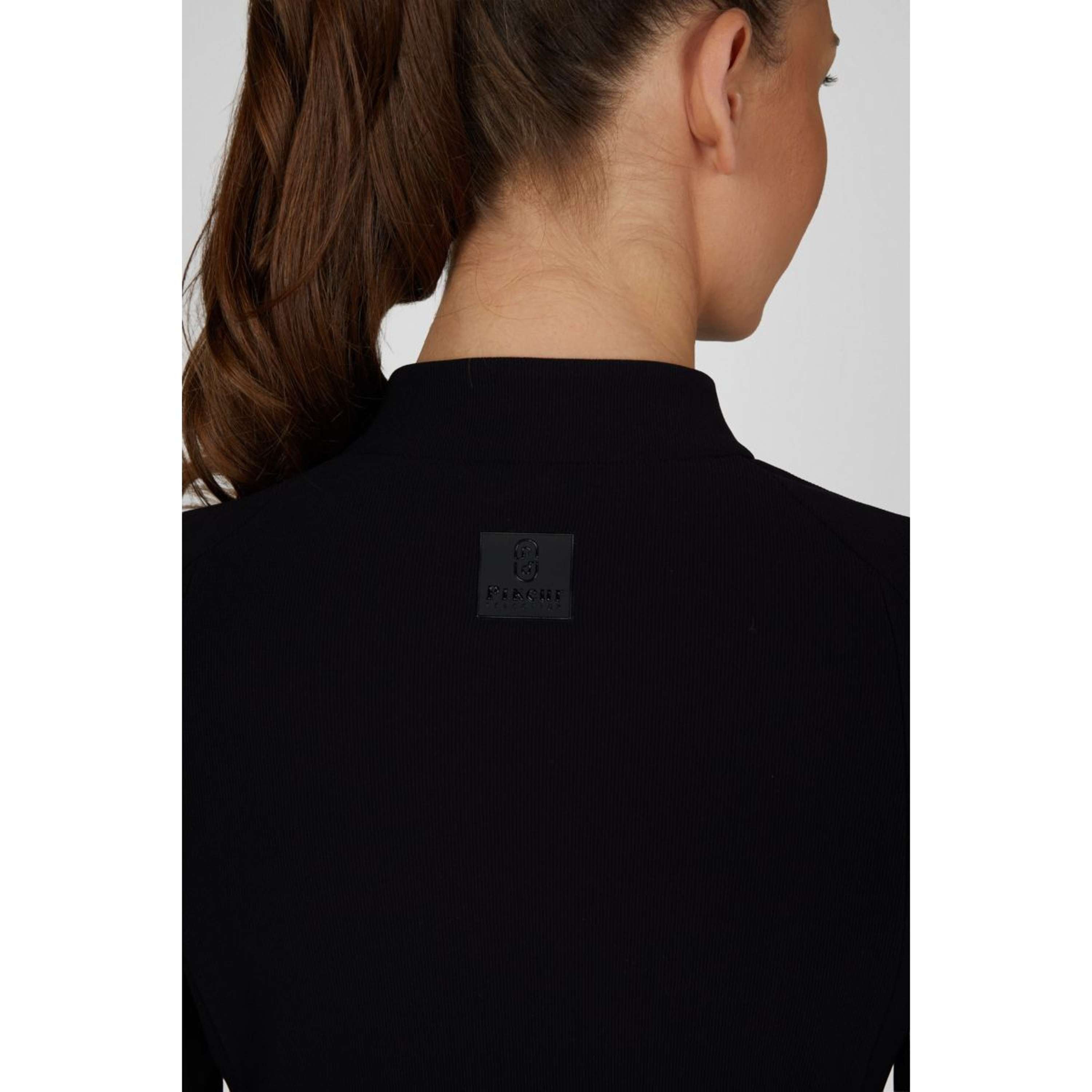 Pikeur Maglia Zip Rip Selection AW26 Maniche Lunghe Nero