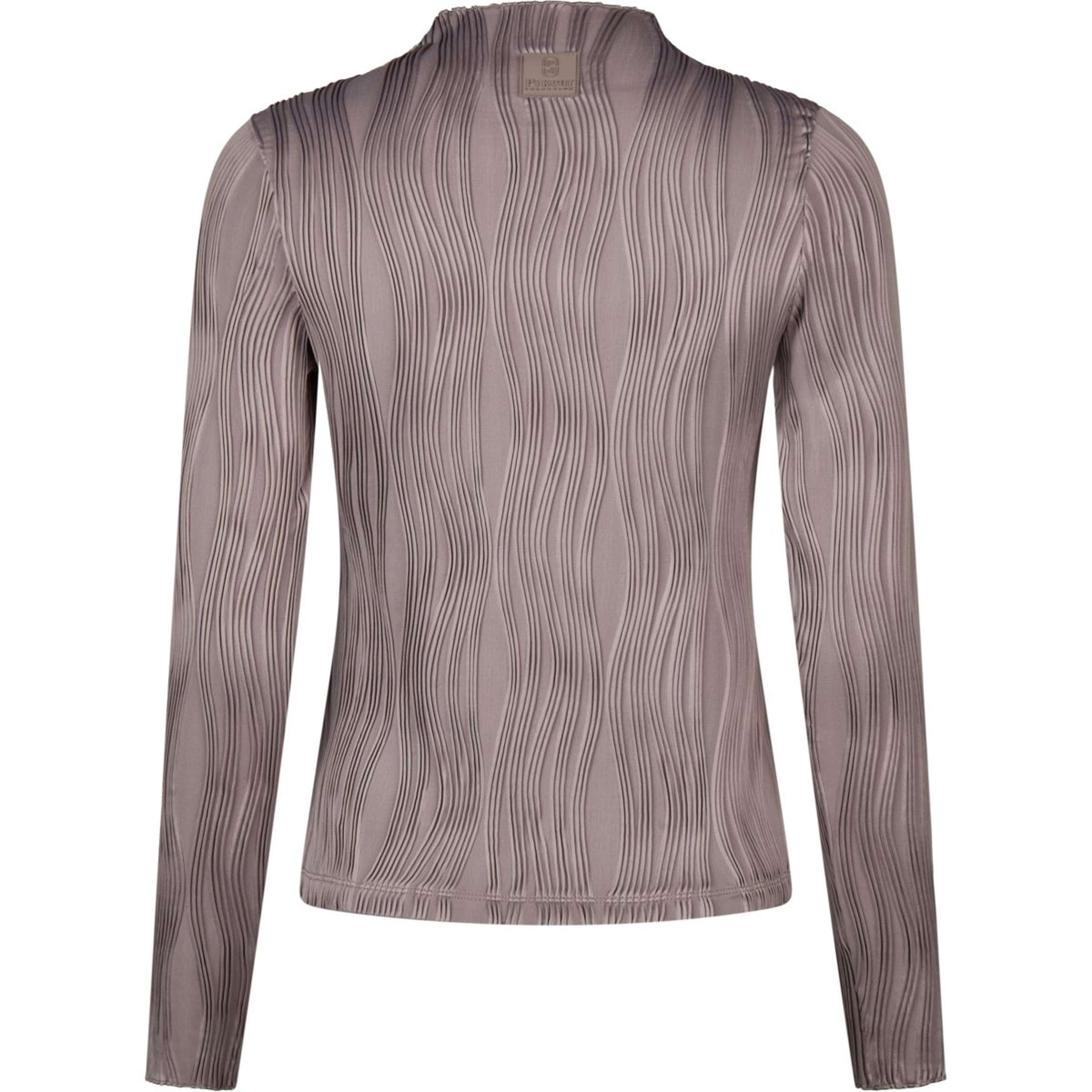 Pikeur Maglia Waveline Selection AW26 Maniche Lunghe Ash Mauve