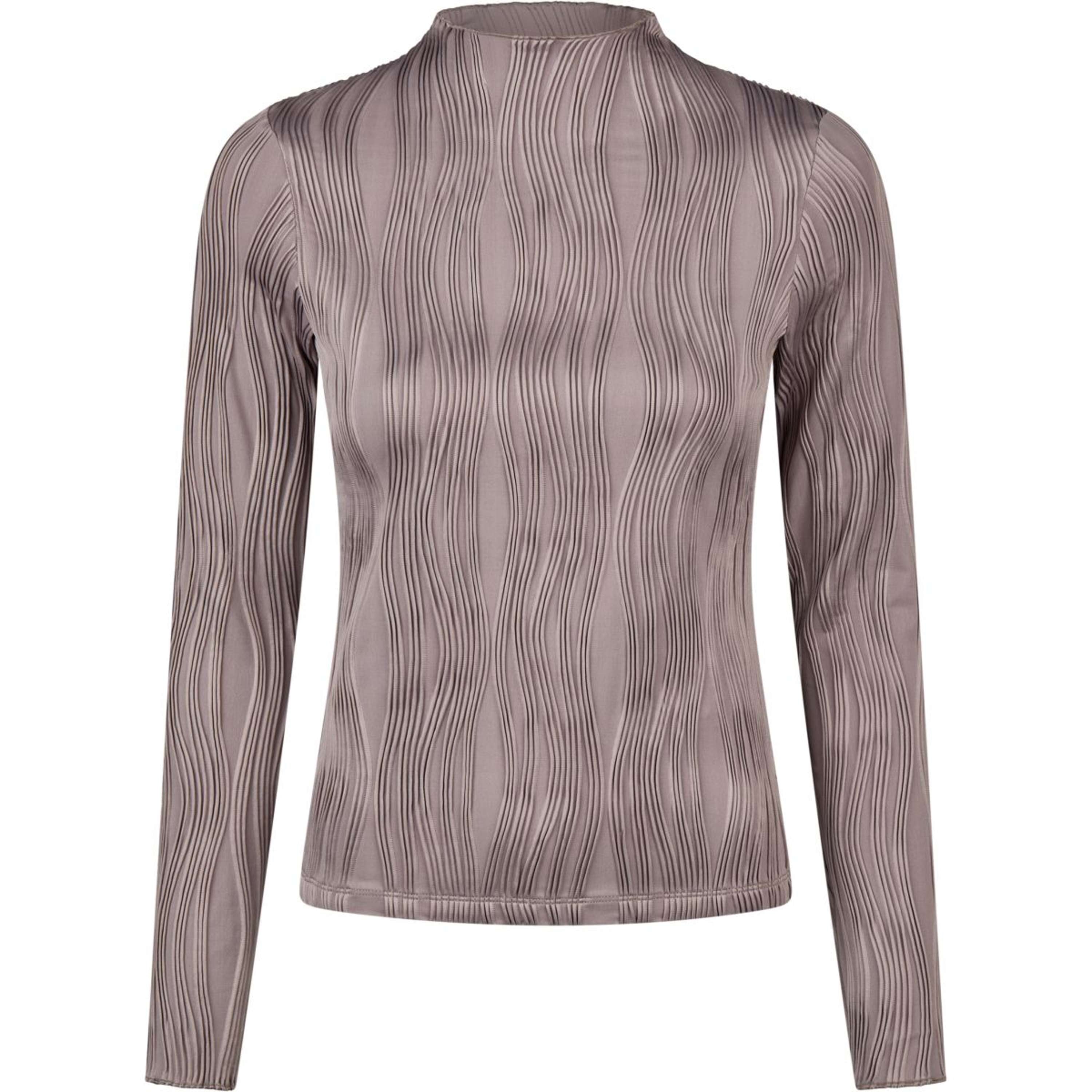 Pikeur Maglia Waveline Selection AW26 Maniche Lunghe Ash Mauve