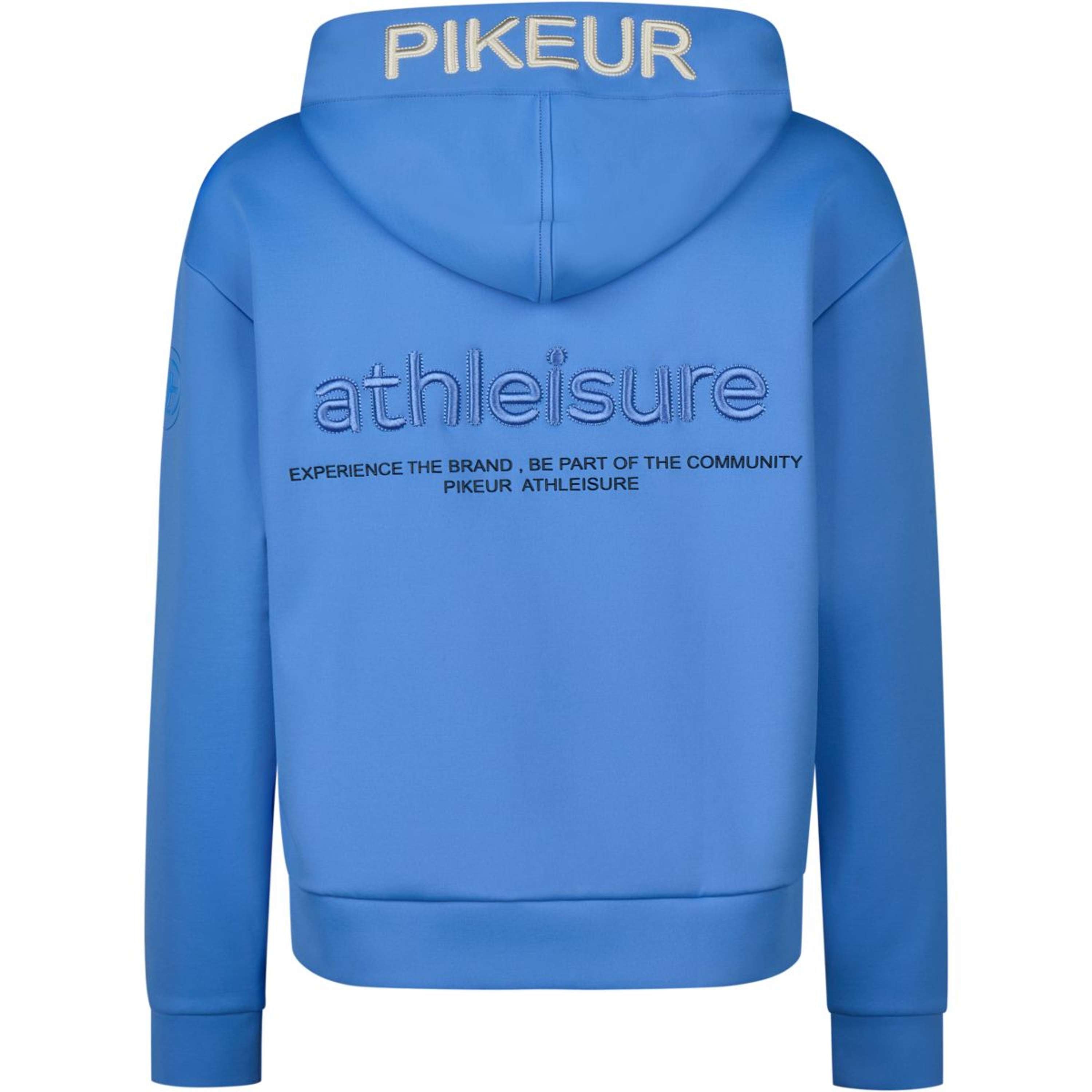 Pikeur Felpa con cappuccio e zip Athleisure AW26 Electric Blue