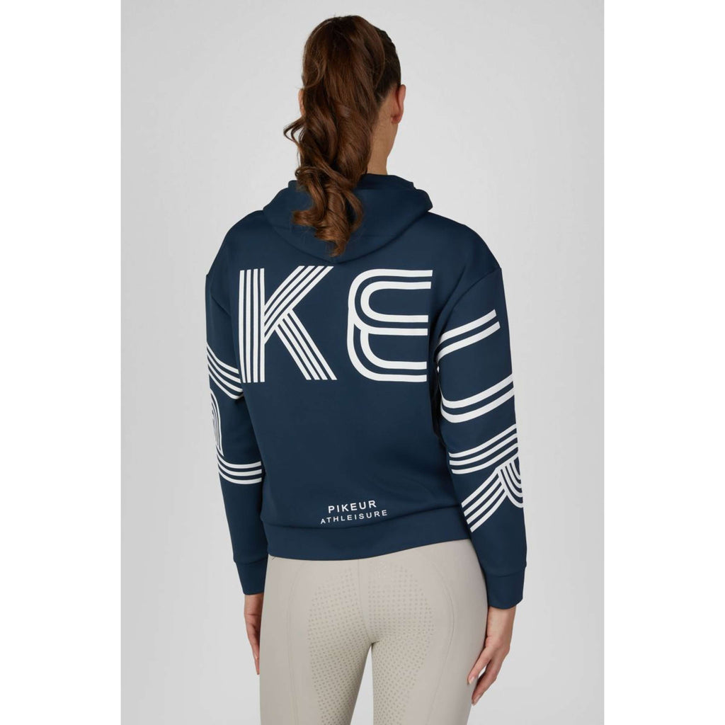 Pikeur Felpa con cappuccio e zip Athleisure AW26 Pine Green
