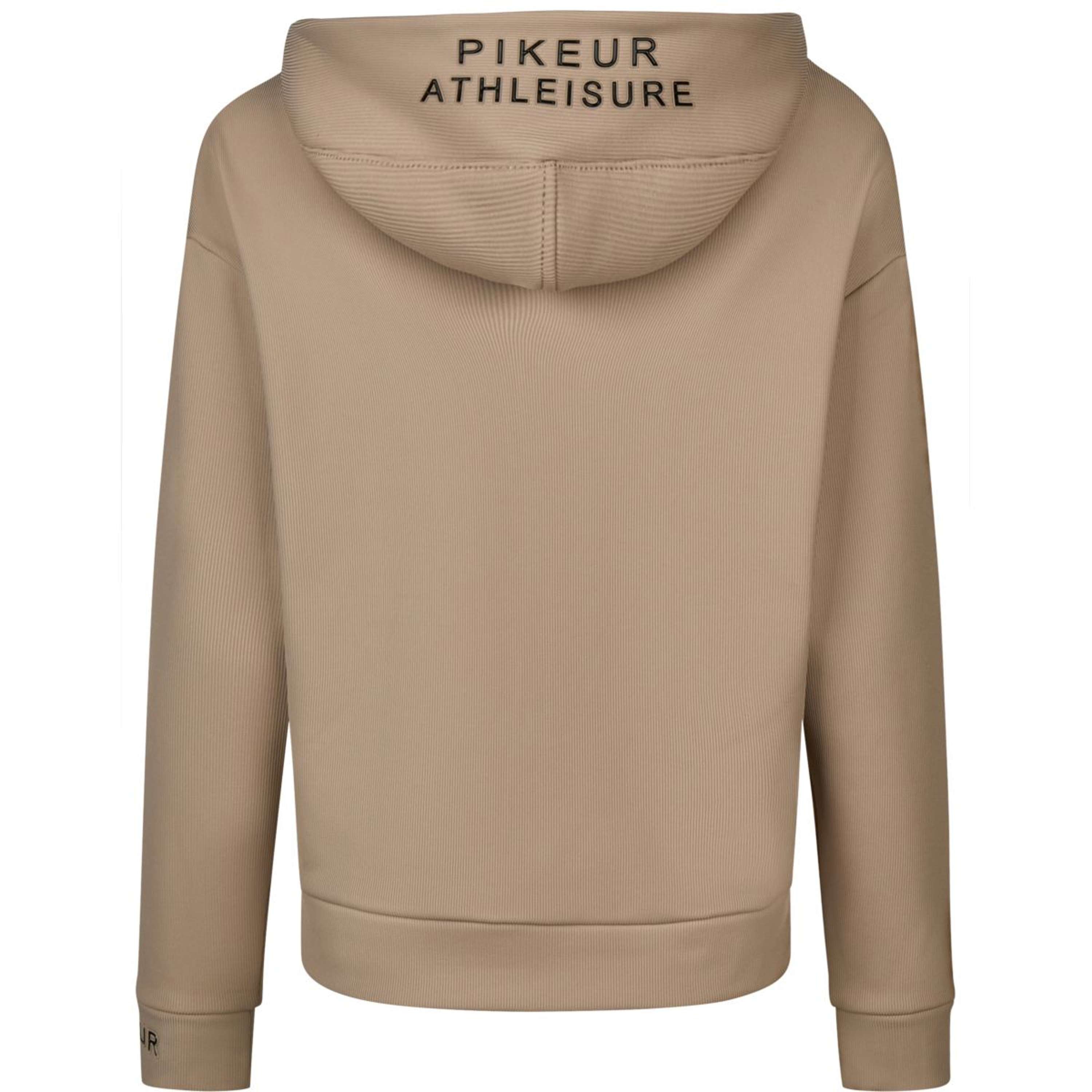 Pikeur Felpa con cappuccio e zip Rip Athleisure AW26 Mocha Cream