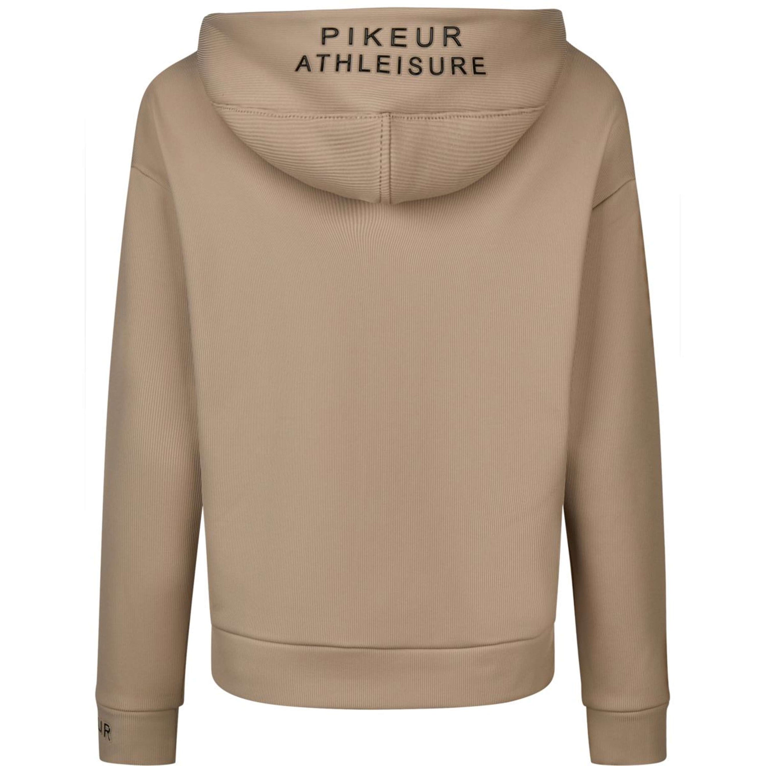 Pikeur Felpa con cappuccio e zip Rip Athleisure AW26 Mocha Cream Pikeur Felpa con cappuccio e zip Rip Athleisure AW26 Mocha Cream