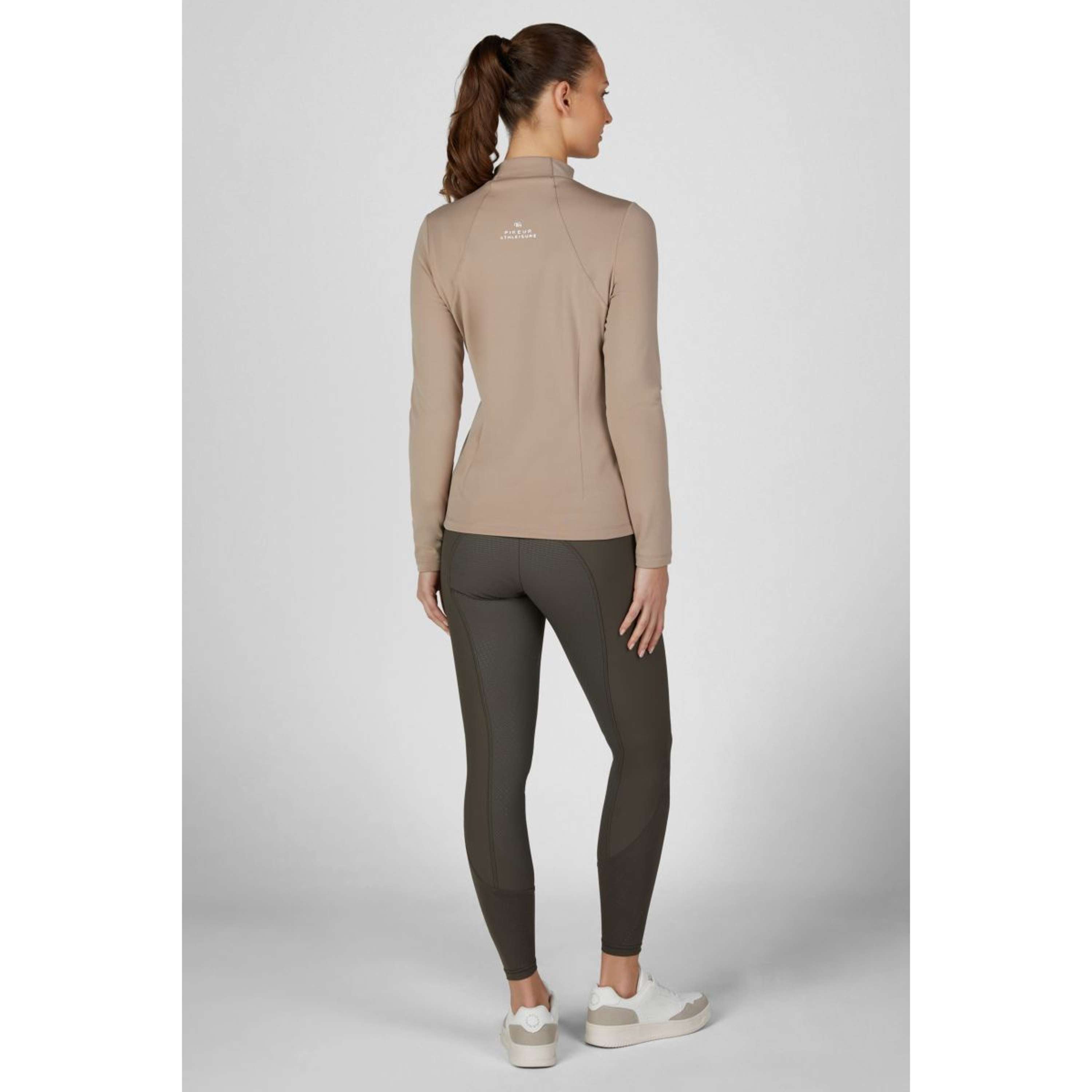 Pikeur Maglia Rollneck Athleisure AW26 Mocha Cream