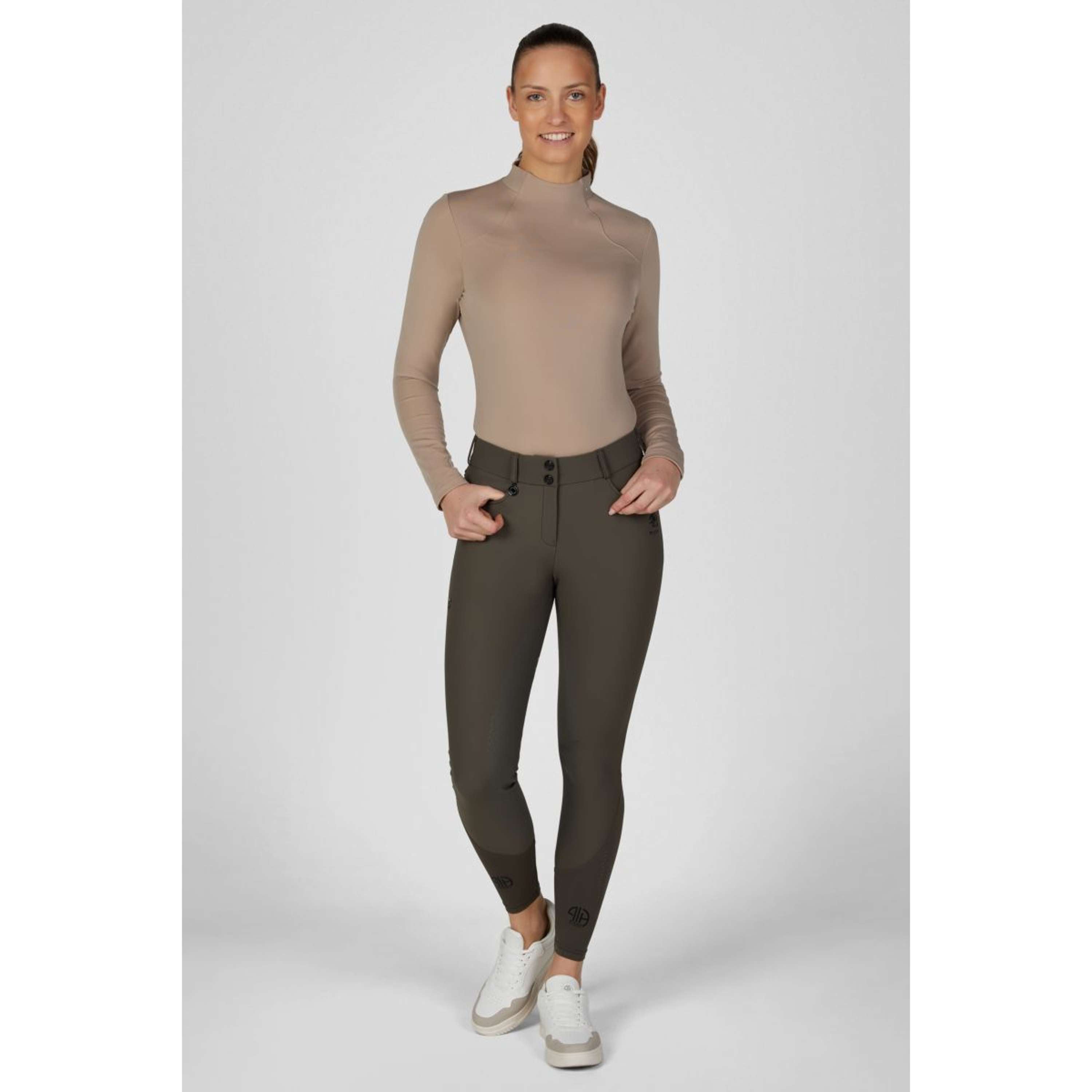 Pikeur Maglia Rollneck Athleisure AW26 Mocha Cream