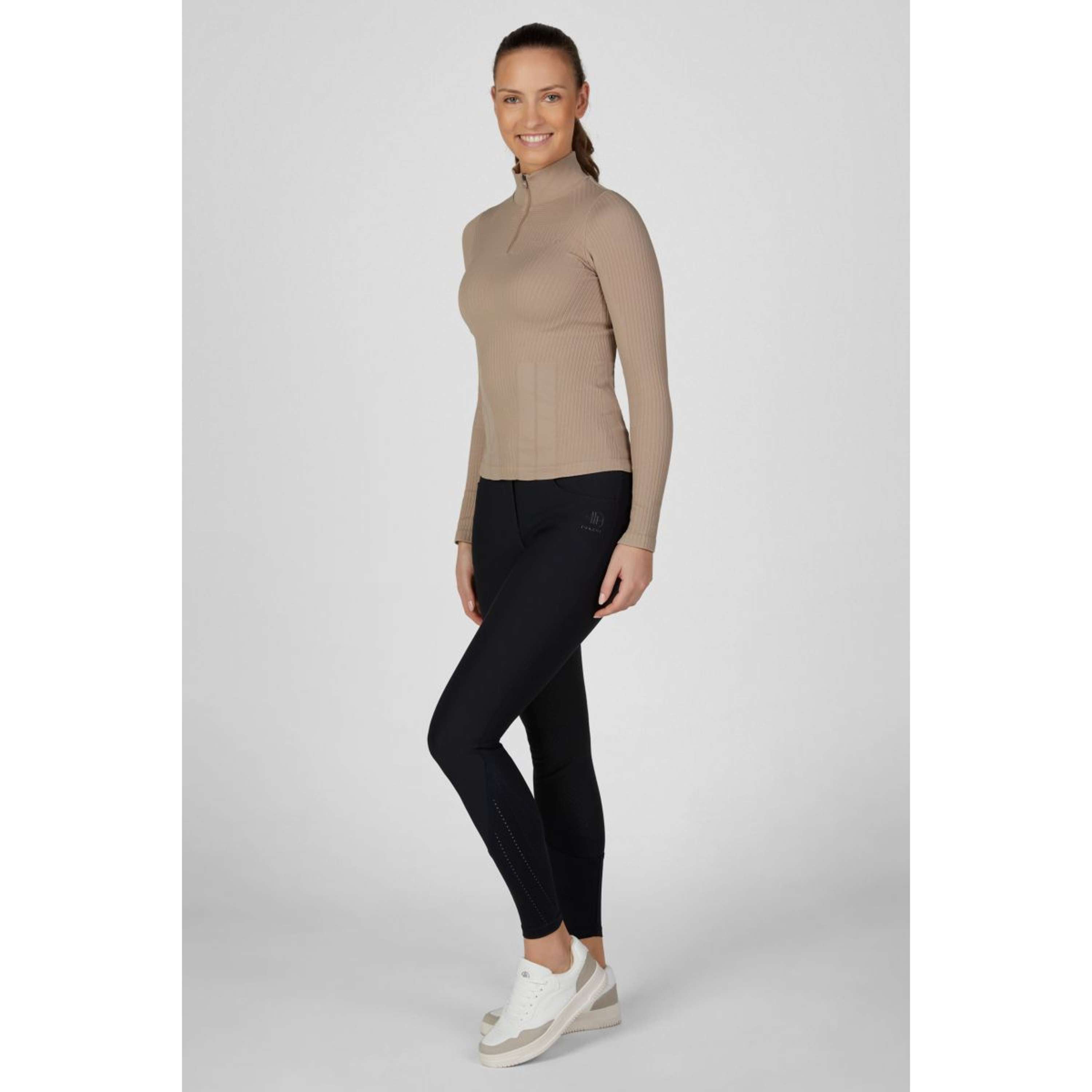Pikeur Maglia 3D Athleisure AW26 Mocha Cream