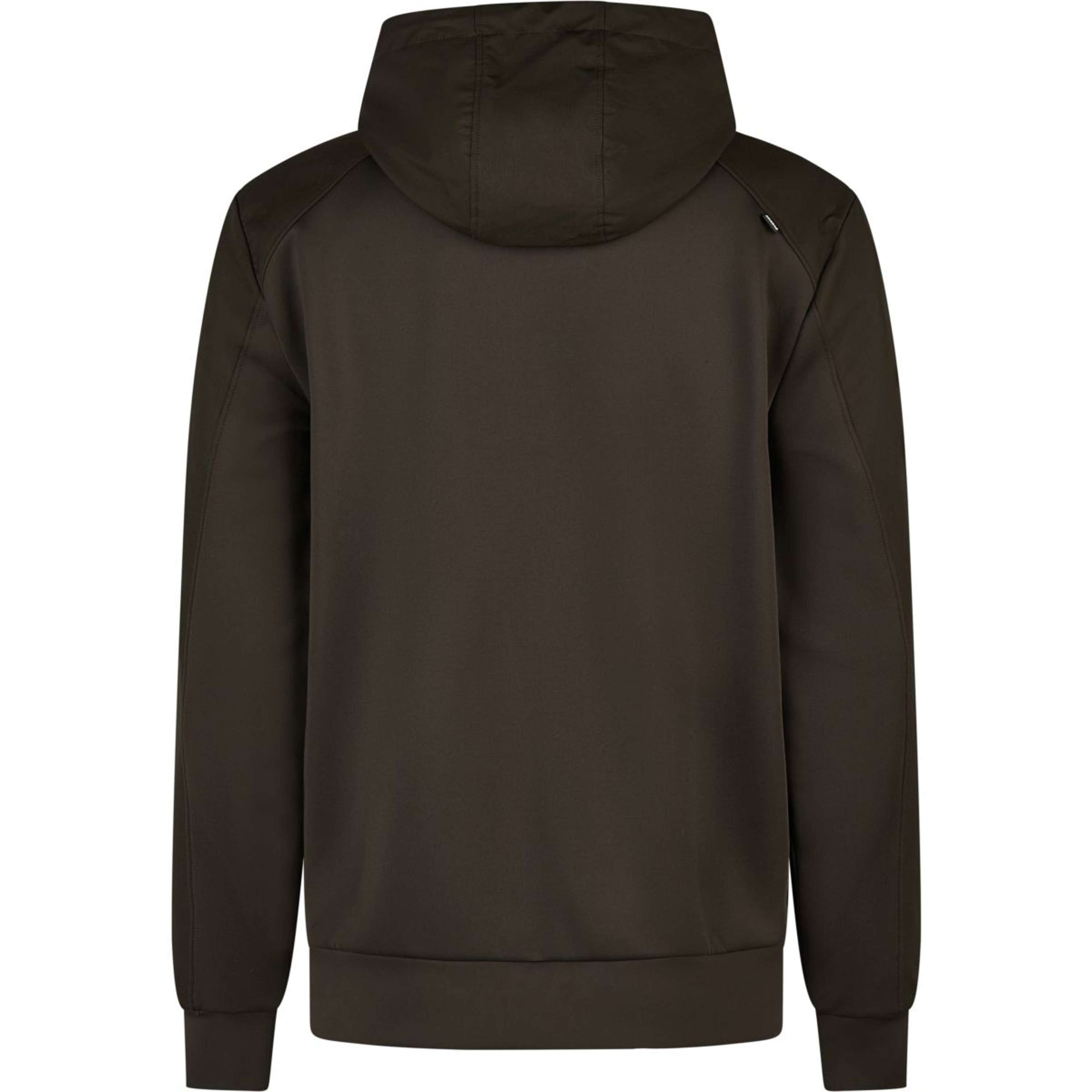 Pikeur Felpa con cappuccio e zip Athleisure AW26 Uomini Verde Oliva Pikeur Felpa con cappuccio e zip Athleisure AW26 Uomini Verde Oliva