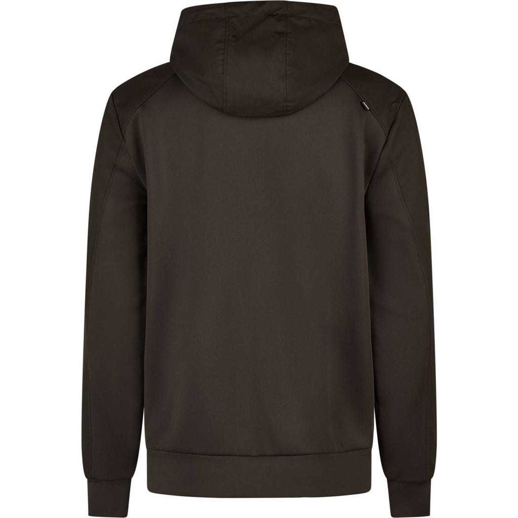 Pikeur Felpa con cappuccio e zip Athleisure AW26 Uomini Verde Oliva