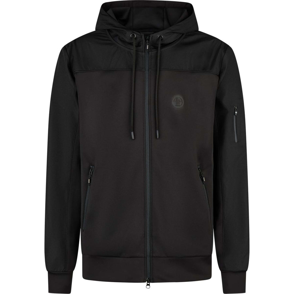Pikeur Felpa con cappuccio e zip Athleisure AW26 Uomini Nero