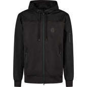 Pikeur Felpa con cappuccio e zip Athleisure AW26 Uomini Nero