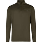 Pikeur Maglia Zip Athleisure AW26 Uomini Verde Oliva