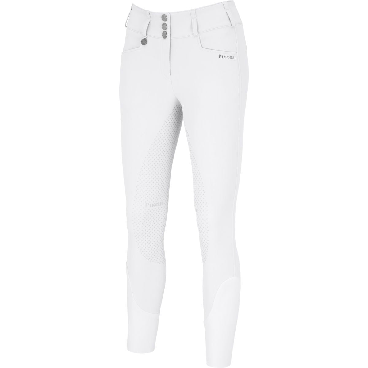 Pikeur Pantaloni da Equitazione Candela SD SS26 Full Grip Bianco