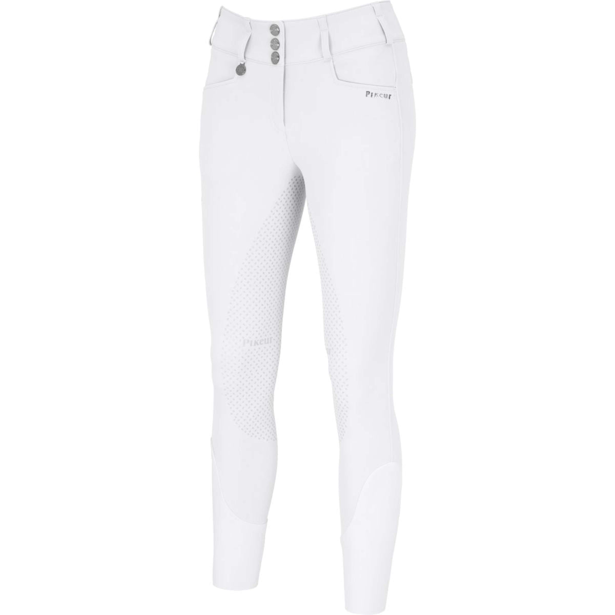 Pikeur Pantaloni da Equitazione Candela SD SS26 Full Grip Bianco