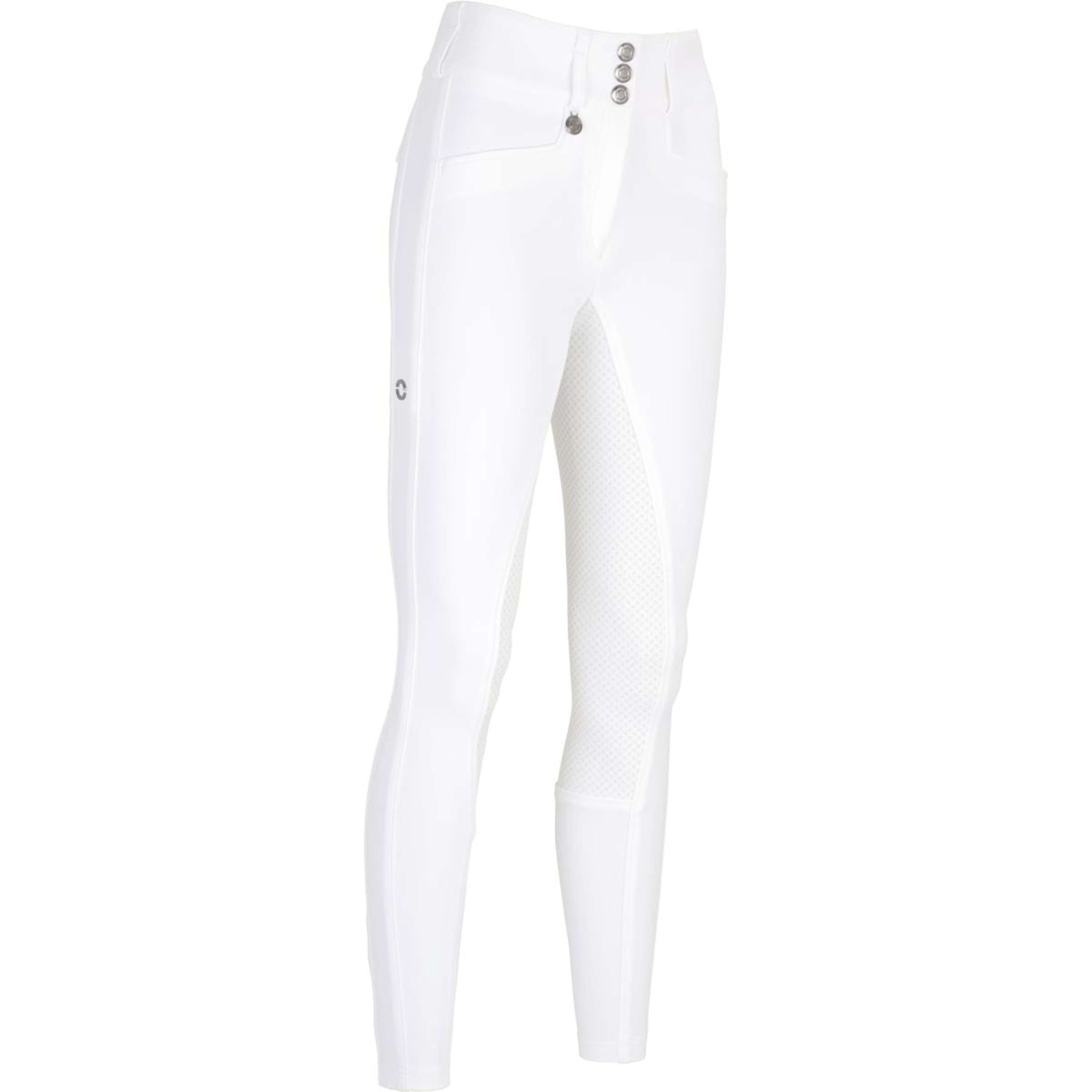 Pikeur Pantaloni da Equitazione New Candela Highwaist Full Grip Bianco