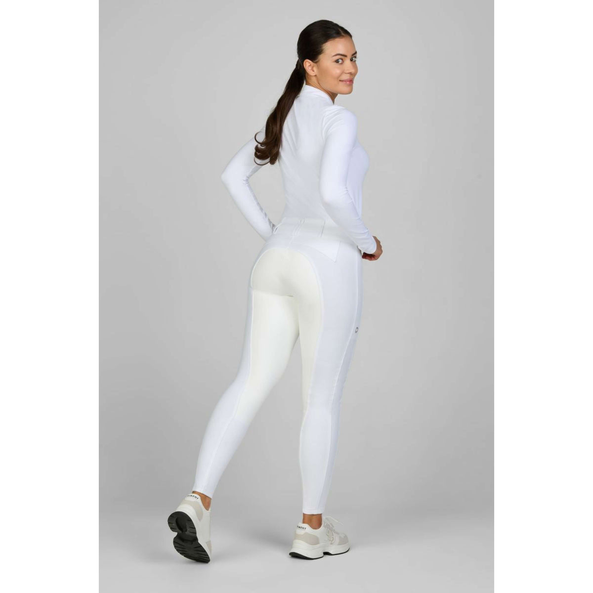 Pikeur Pantaloni da Equitazione New Candela McCrown Bianco