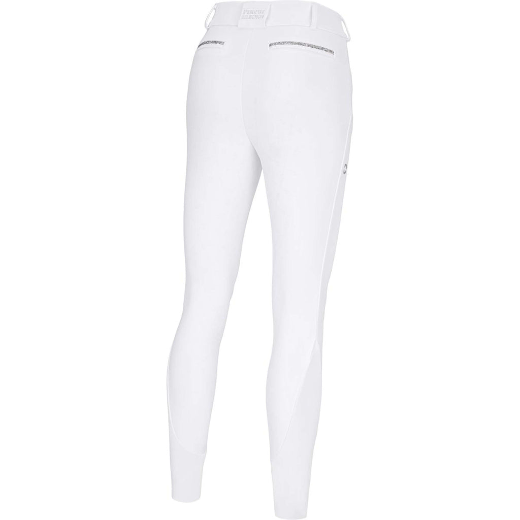 Pikeur Pantaloni da Equitazione Ceelina SD SS26 Full Grip Bianco
