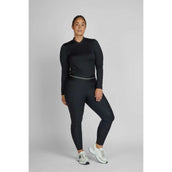 Pikeur Pantaloni da Equitazione Gia Athleisure Softshell Full Grip Nero