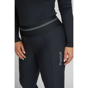 Pikeur Pantaloni da Equitazione Gia Athleisure Softshell Full Grip Nero